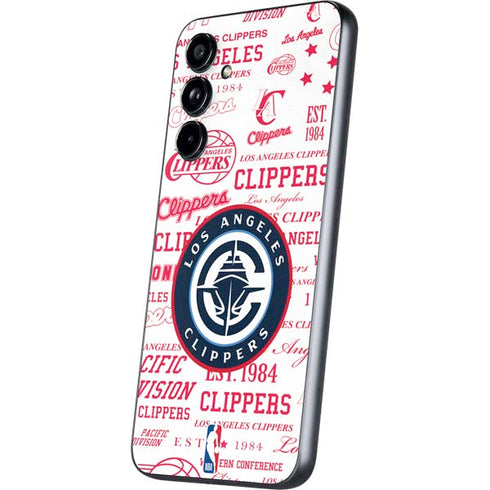 NBA Los Angeles Clippers Blast Logos Galaxy A54 5G Skin